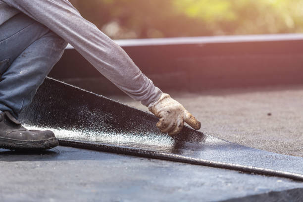 Professional Waterproofing technician working in Shiloh, OH